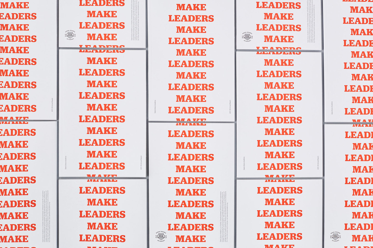 Leaders make leaders