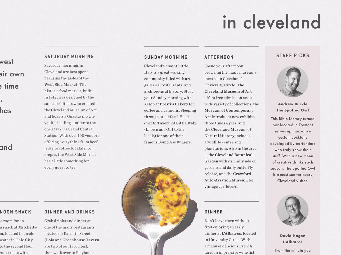 BurkleHagen Food Guide