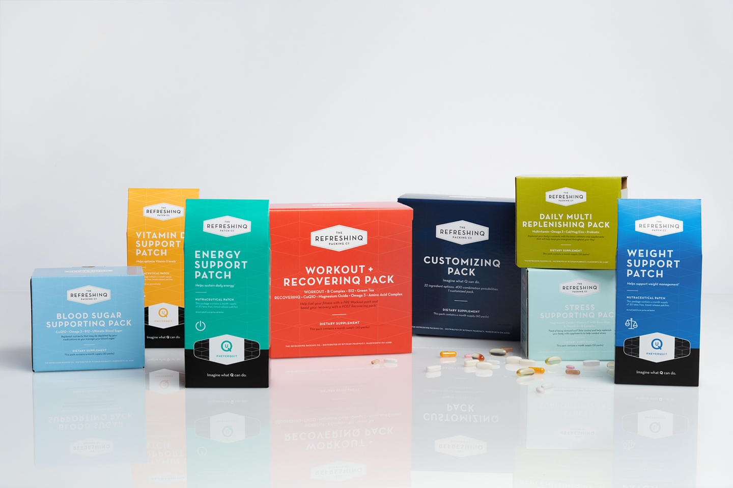 The RefreshinQ Co. Packaging
